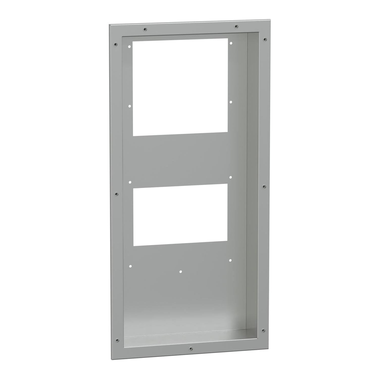 Комплект ретрофит Schneider Electric боковой системы охлаждения из нержавеющей стали Climasys CU 0,8-1 кВт полускрытый монтаж (NSYCUACC039DG)