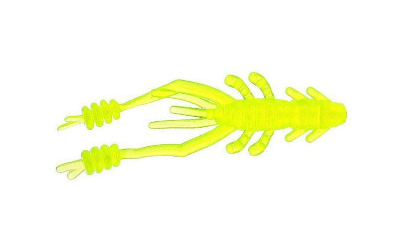 Силиконовая креветка Reins Ring Shrimp №015 для микроджига съедобный 2" 12 шт. Chart pearl (5790)