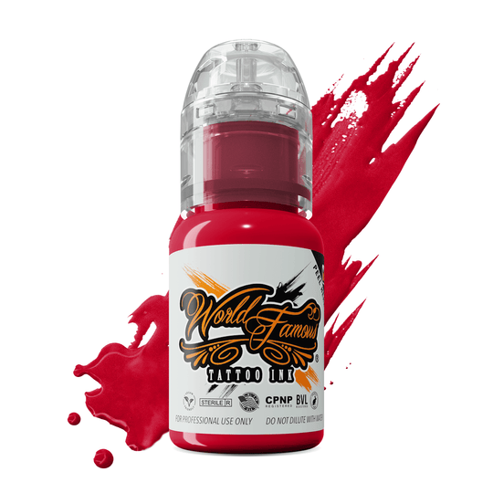 Тату фарба World Famous United Ink Red 15 мл