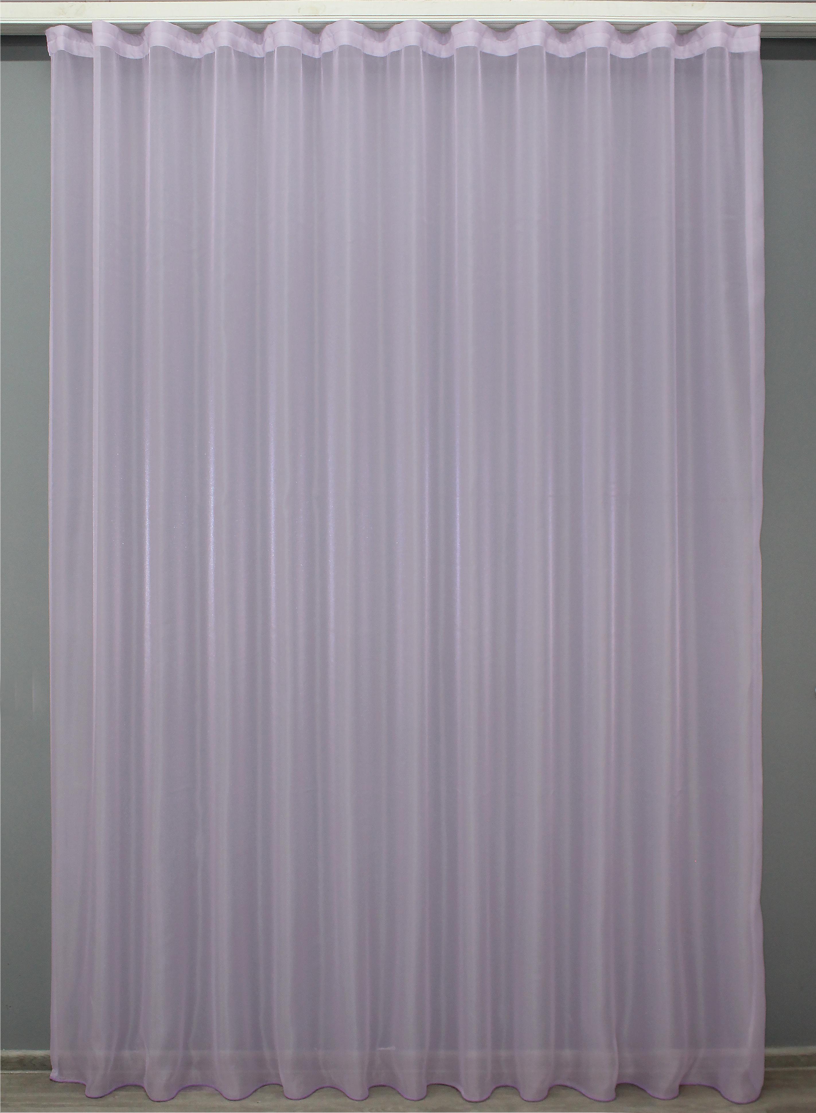 Тюль VR-Textil 1387т Органза 300х270 см Светло-сиреневый (42-0156)