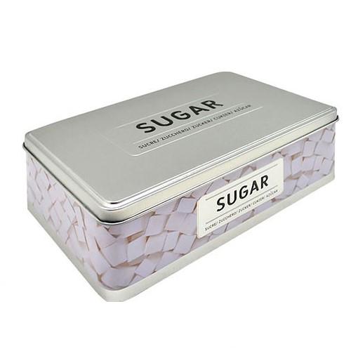 Банка металева Stenson R18615 для зберігання 20х13х7 см (552477)