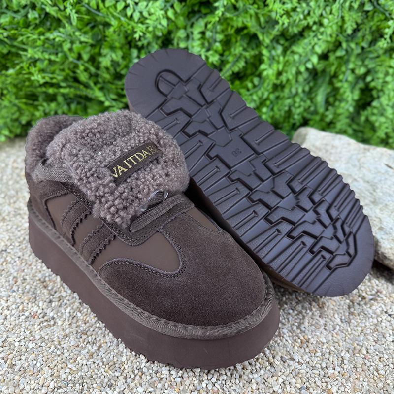 Кеди жіночі замшеві на шнурівці Е-0070981-3 p. 39 24-24,5 см Коричневий (117217762) - фото 4 Кеди жіночі замшеві на шнурівці Е-0070981-3 p. 39 24-24,5 см Коричневий (117217762) - фото 4