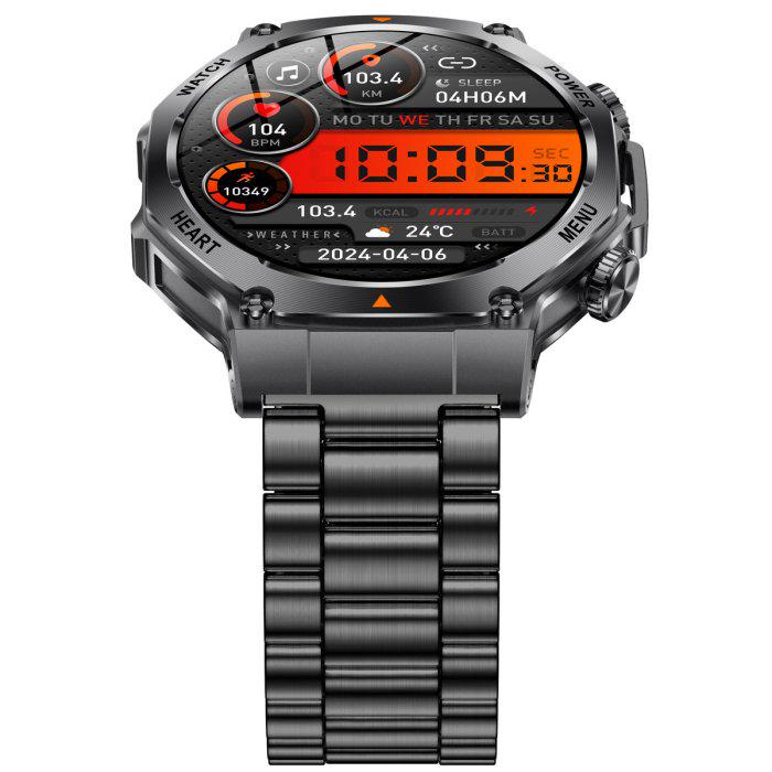 Смарт-годинник UWatch Smart Mevaden Ultra Black Steel з ремінцями 2 шт. (2043) - фото 15 Смарт-годинник UWatch Smart Mevaden Ultra Black Steel з ремінцями 2 шт. (2043) - фото 15