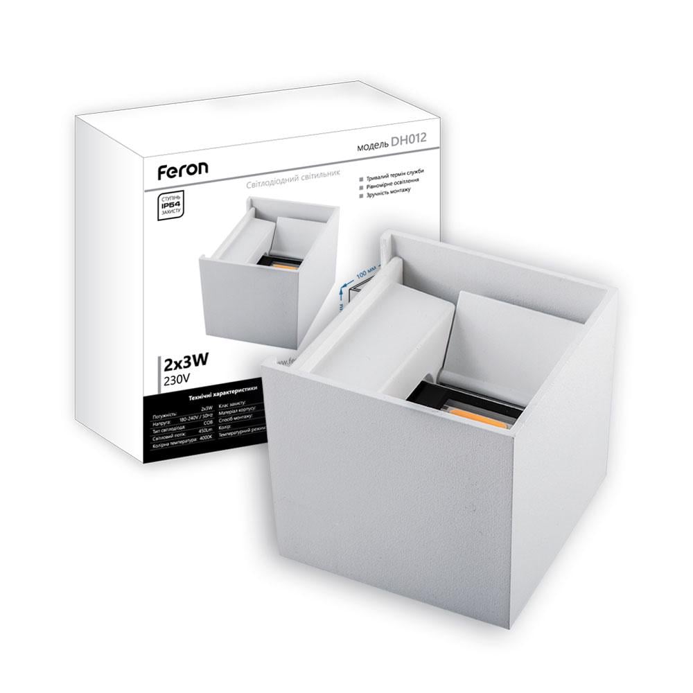 Світильник архітектурний Feron DH012 Білий Світильник архітектурний Feron DH012 Білий