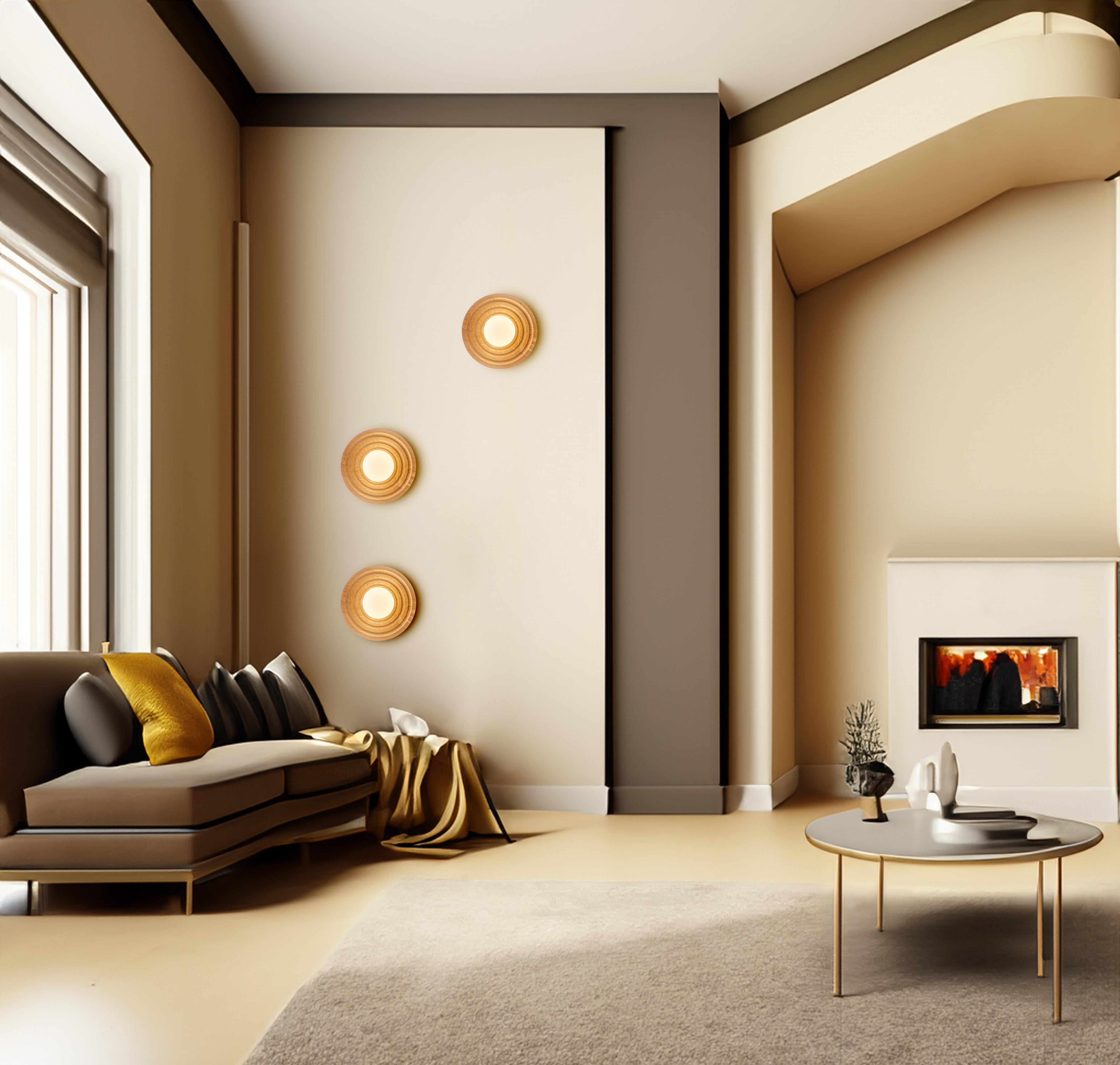 Бра із точеним із ясеня плафоном Gaff Design Orbit Borma (O2) - фото 7 Бра із точеним із ясеня плафоном Gaff Design Orbit Borma (O2) - фото 7