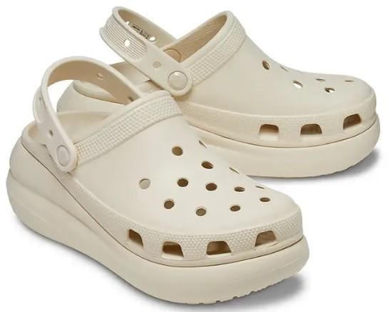 Сабо дитячі Crocs Classic Cutie Clog Platform Bone р. 34/35 Бежевий (19126)