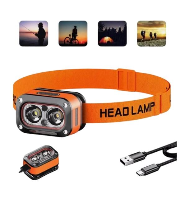 Фонарь налобный YEMAO PL 184 (30151376ER) - фото 2 Фонарь налобный YEMAO PL 184 (30151376ER) - фото 2