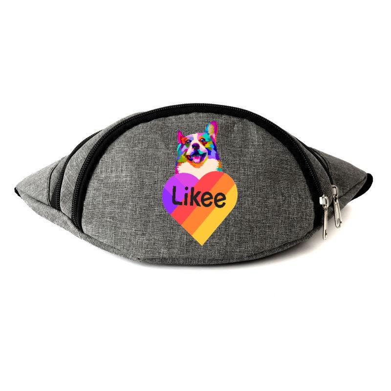 Поясные сумки-бананка Likee OB-L-06 Серый (1267577032) Поясные сумки-бананка Likee OB-L-06 Серый (1267577032)