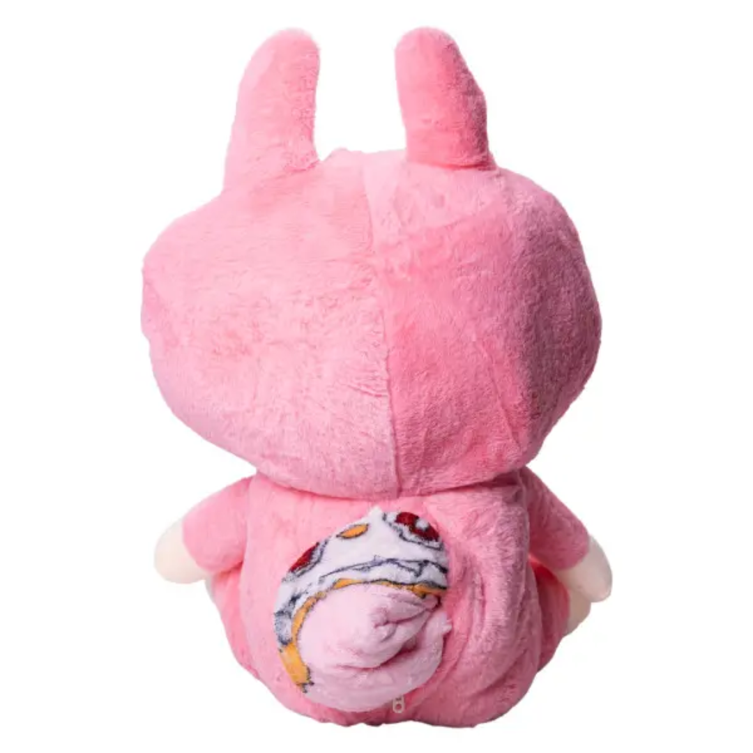 М'яка іграшка-сюрприз велика Labubu Червоний - фото 3