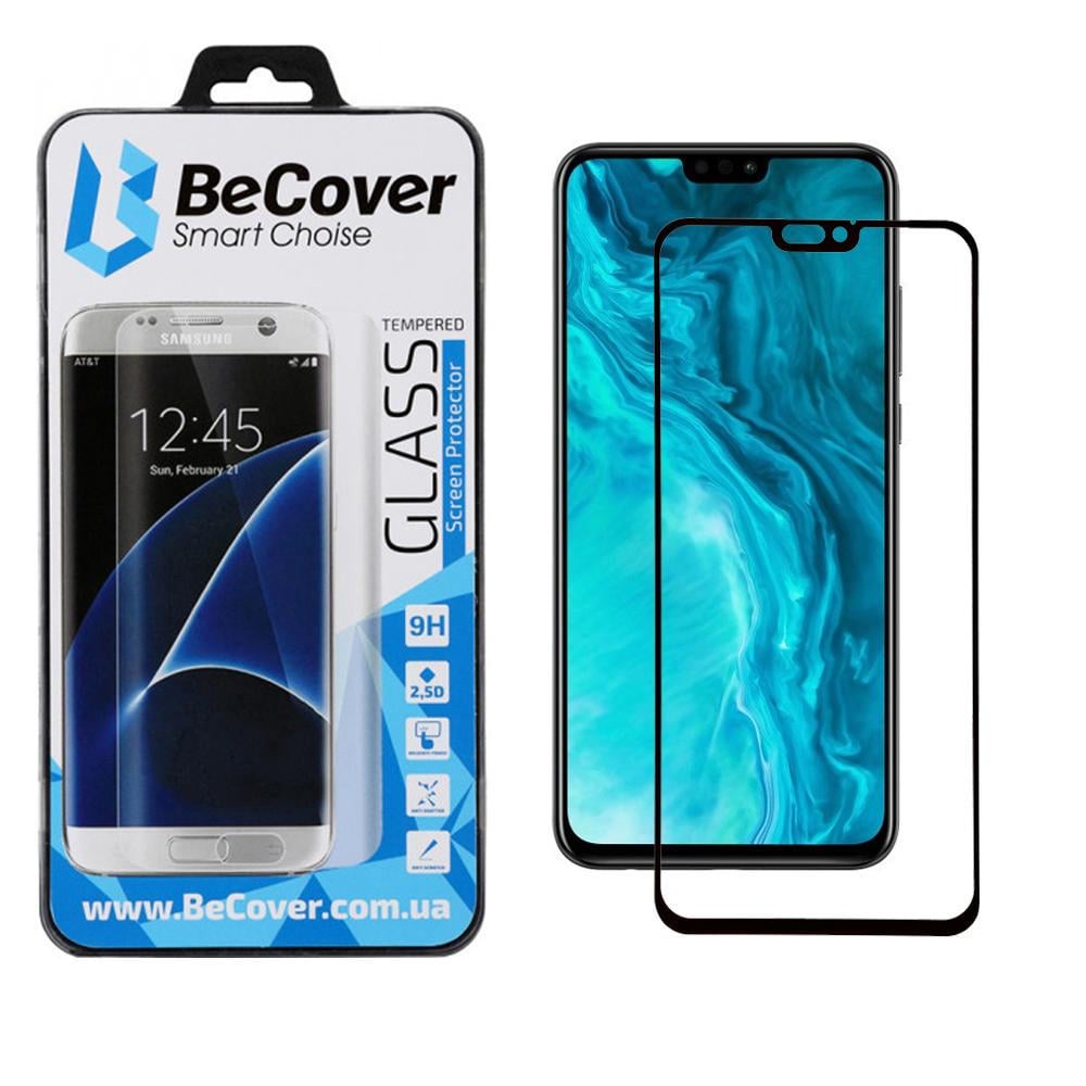 Защитное стекло BeCover для Honor 9X Lite Black (705105) - фото 6