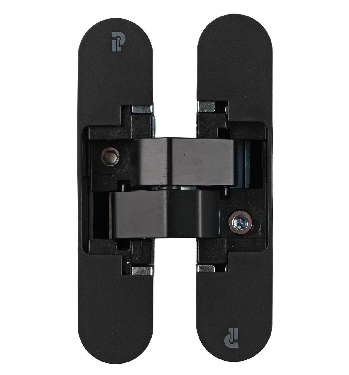 Петля прихована Profitlock PL140 3D 24x110 мм для дверей 40 кг Чорний матовий (PL140.BL)