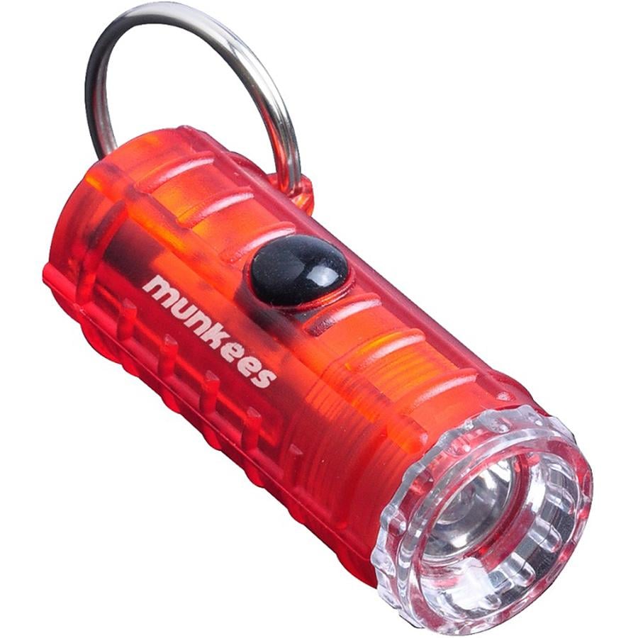 Брелок-фонарик Munkees +1094 4-mode Mini-Flashlight Red