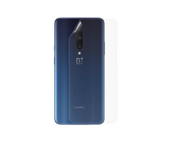 Противоударная гидрогелевая пленка Hydrogel Film для OnePlus 7 Pro на заднюю панель, Transparent