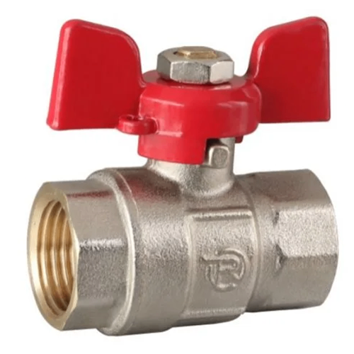 Кран шаровой REIGER 3/4 ВВ прямой латунь (6552832)