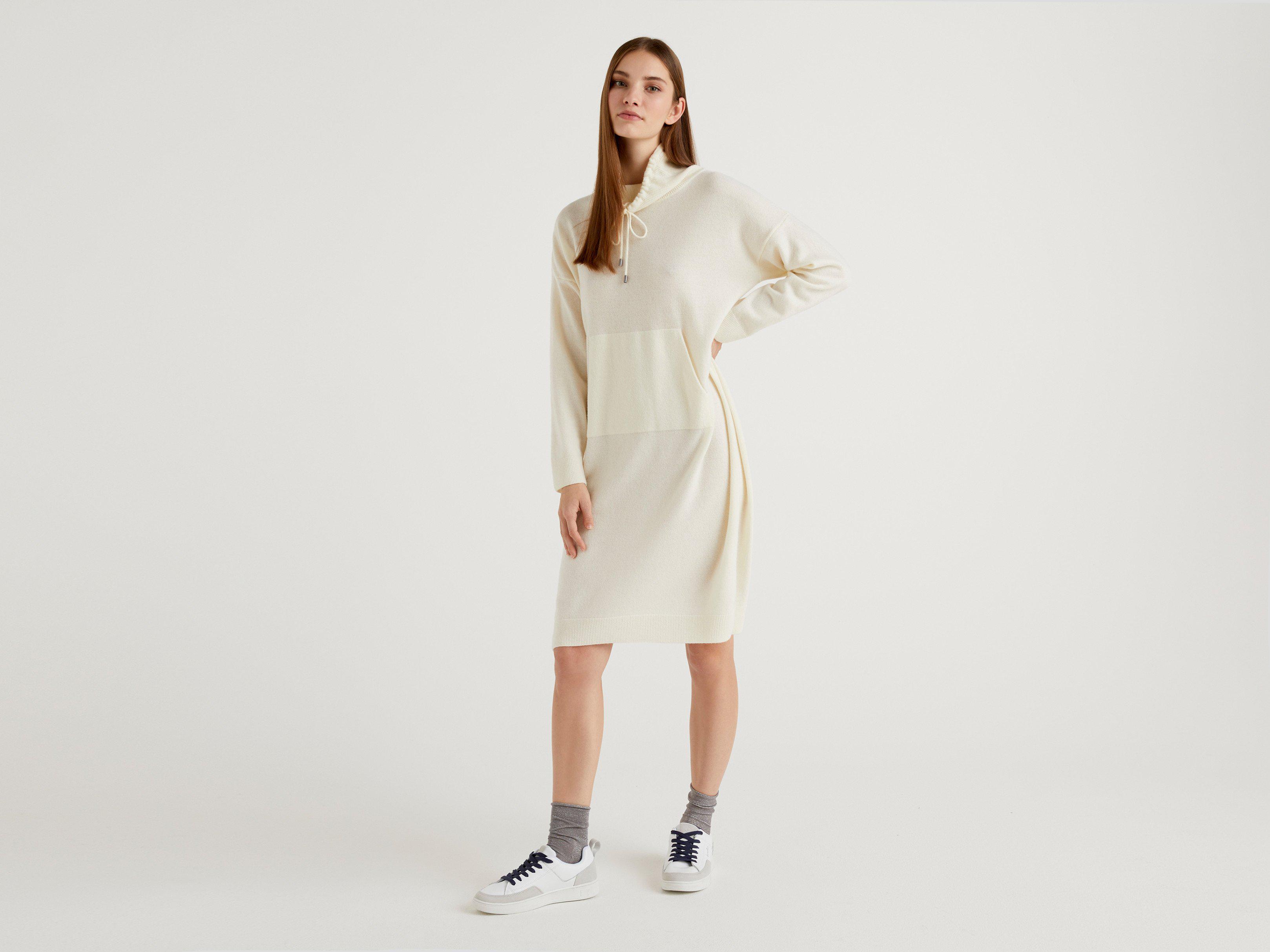 Сукня жіноча Benetton 1044dv006 M Білий