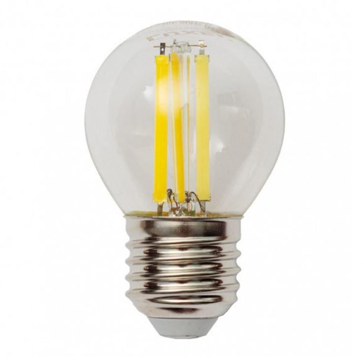 Лампа світлодіодна Luxel 076-H філаментна G45 6W E27 2700K (076-H 6W)