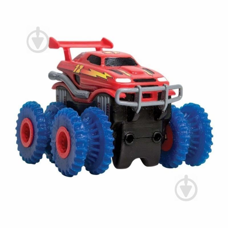 Машинка Trix Trux Monster Truk для канатного детского трека монстр-траки Красная (SUN2218_1)