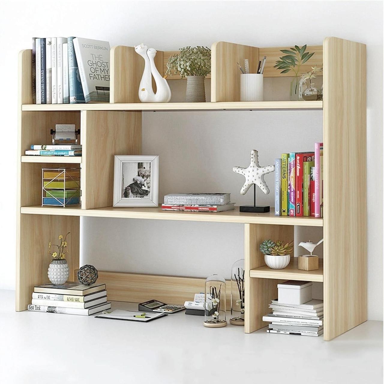 Полка-надстройка настольная из дерева Ванеселия бланже (АКД-018001)