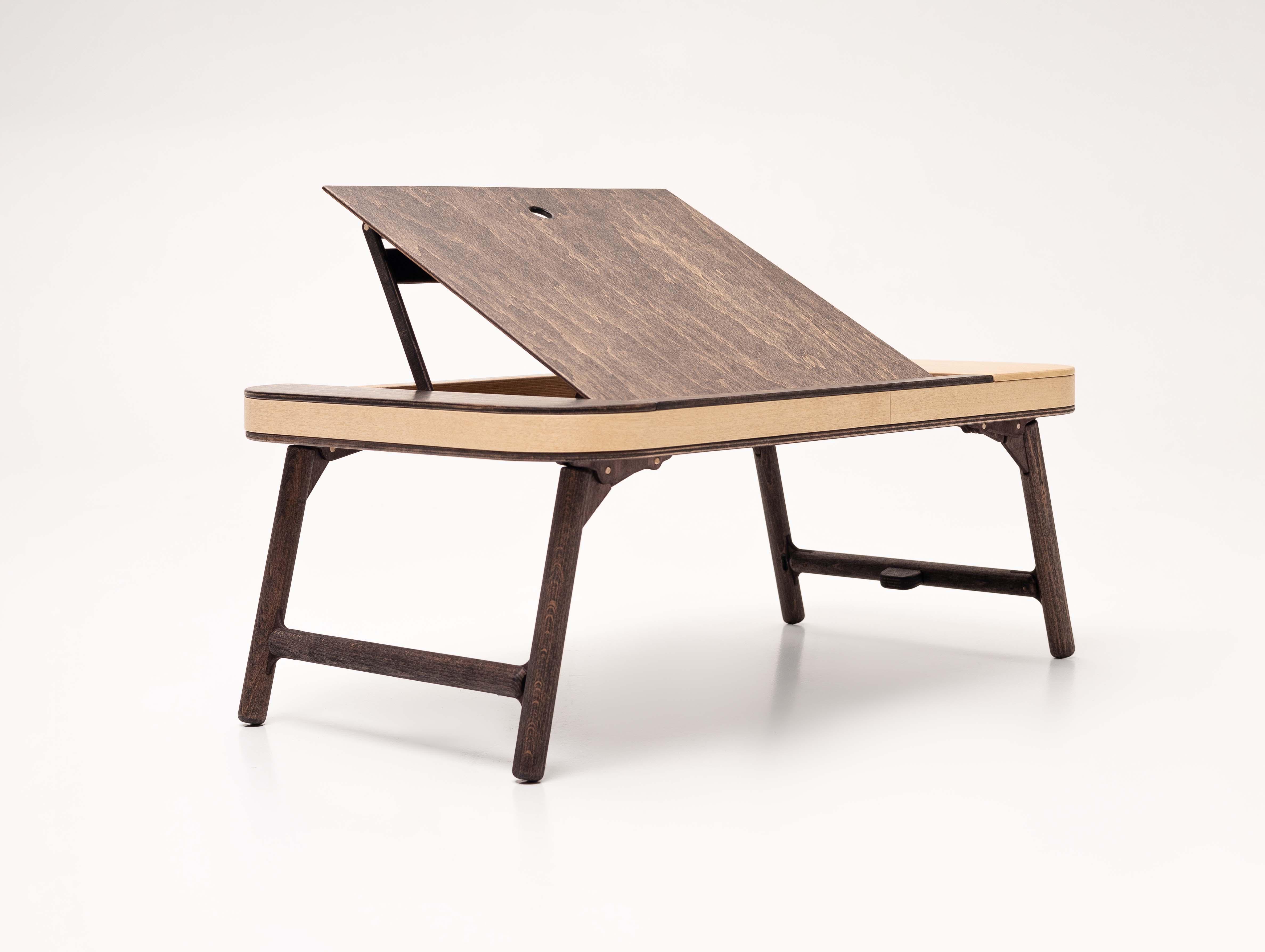 Столик для ноутбуку Spillno Гранде що регулюється Світлий(20001)