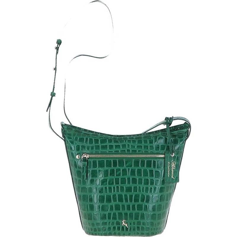 Женская сумка Ashwood 63790 Green/Croc Зеленая (63790 GREEN/CROC)