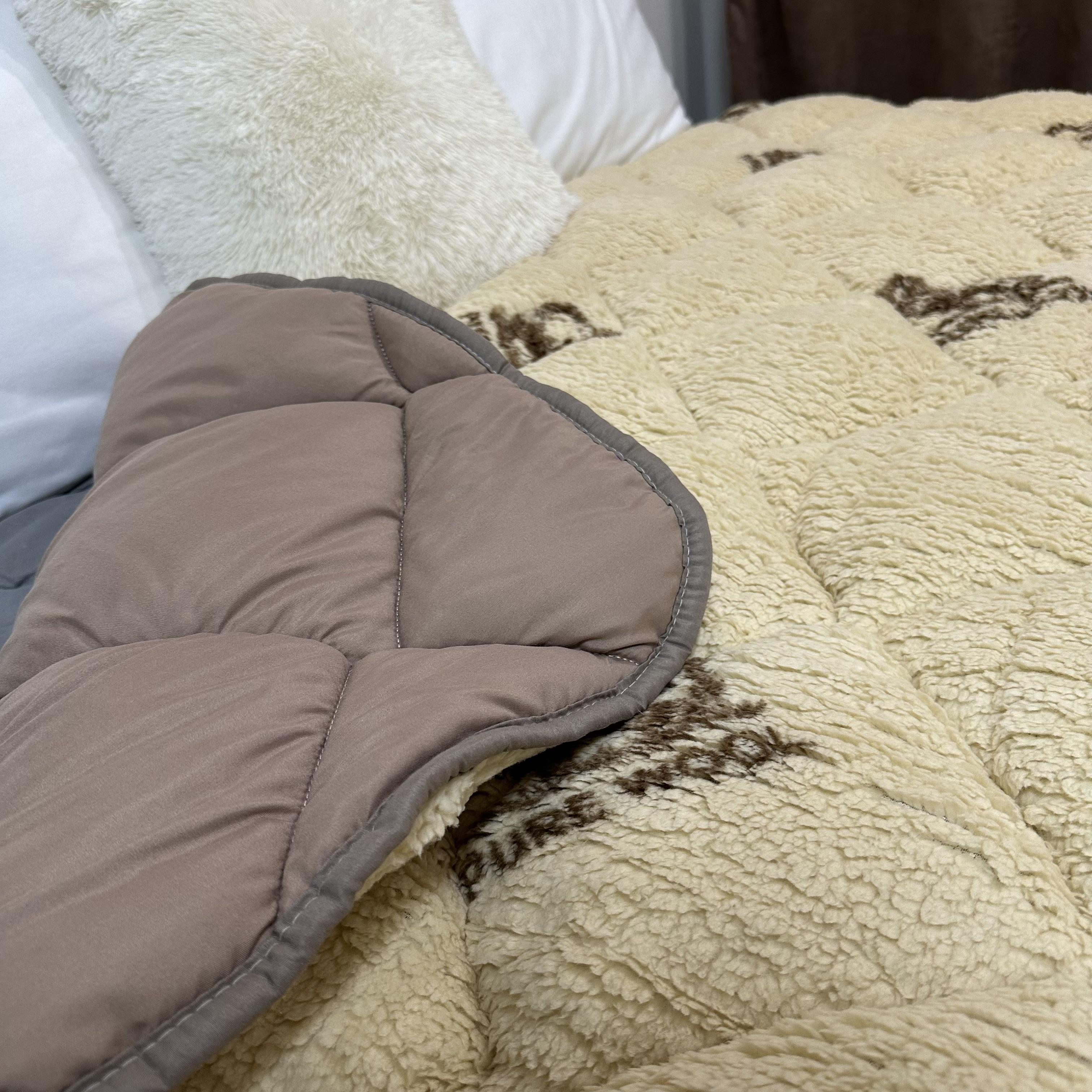 Одеяло зимнее двухстороннее 150х210 см (30219693) - фото 5