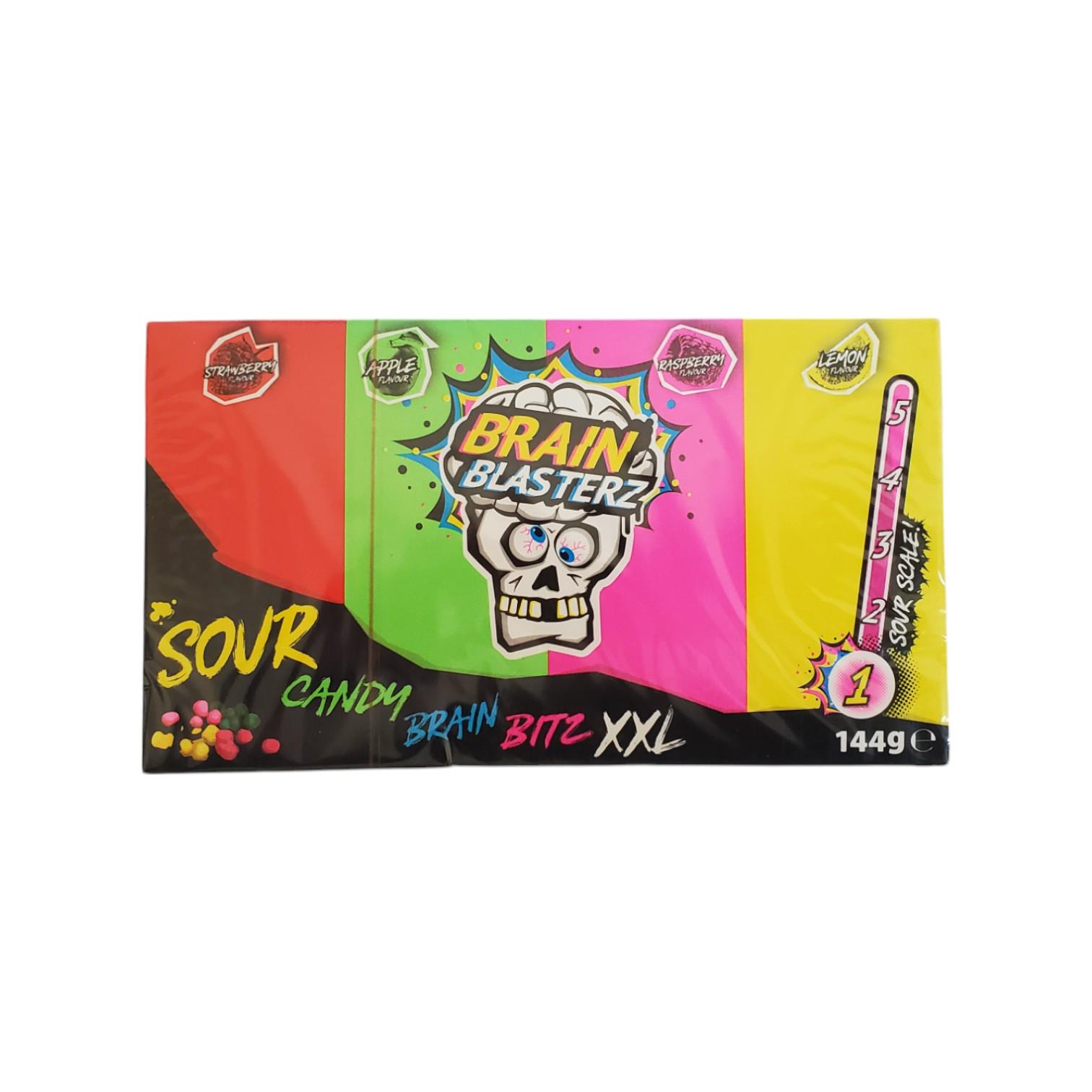 Конфеты кислые Brain Bitz XXL Brain Blasterz 144 г (AF56568)