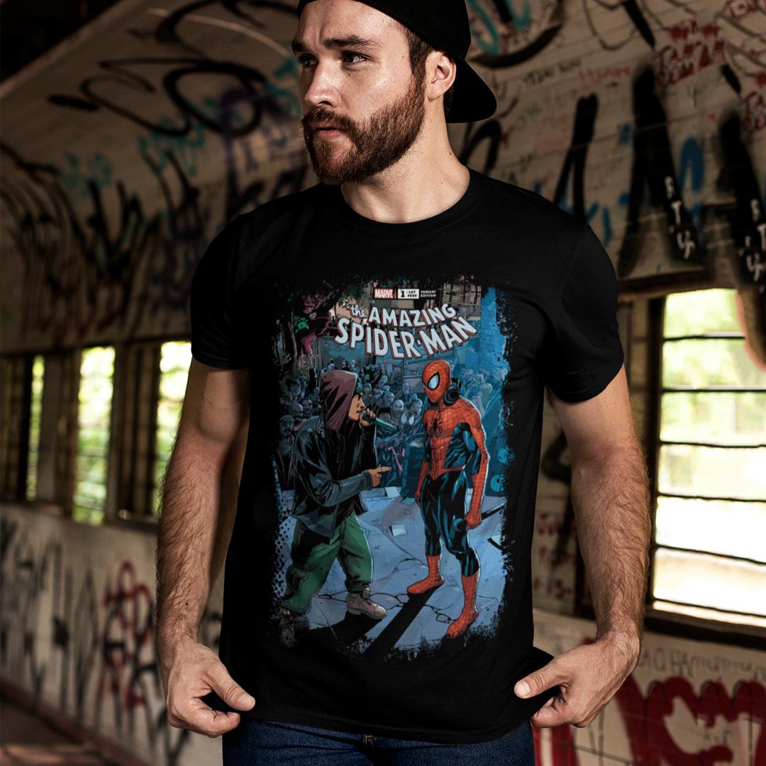 Футболка унисекс Eminem The Amazing Spider Man XL Черный (00000008232)
