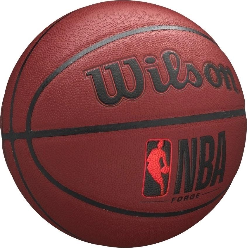 Баскетбольний м'яч Wilson NBA FORGE р. 7 Бордовий (WTB8201XB7) - фото 2 Баскетбольний м'яч Wilson NBA FORGE р. 7 Бордовий (WTB8201XB7) - фото 2
