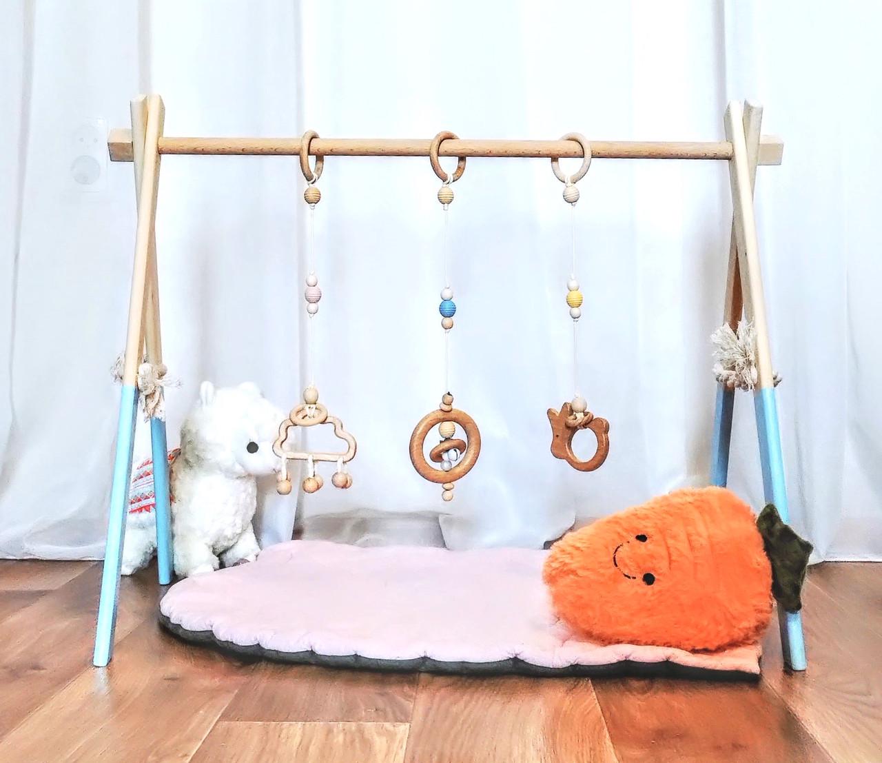 Мобиль напольный Baby Gym без игрушек Голубой (BWW-013)