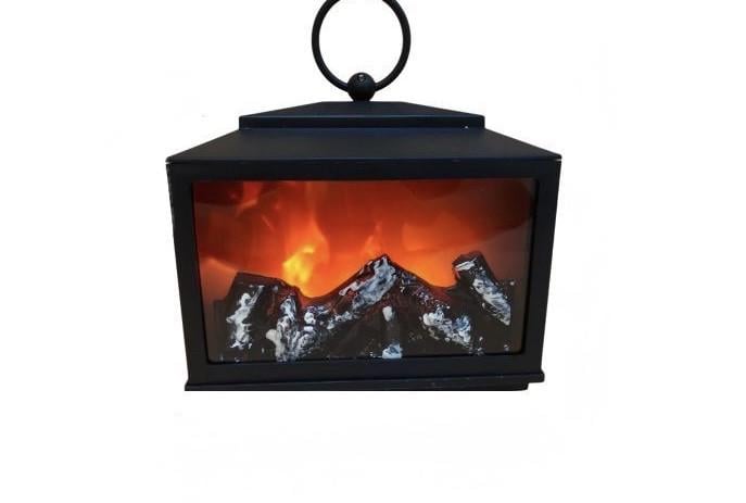 Ліхтар світлодіодний декоративний Livarno Home Камін Чорний (2888414375)