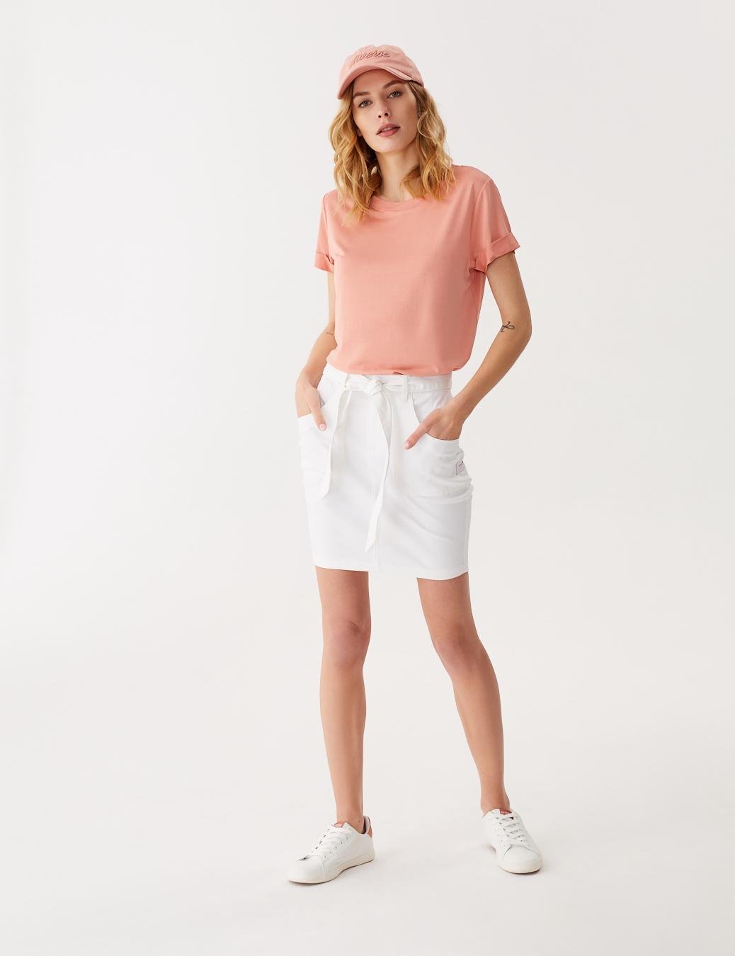 Юбка женская мини Diverse LIKIUM XS Белый (5902598439840)