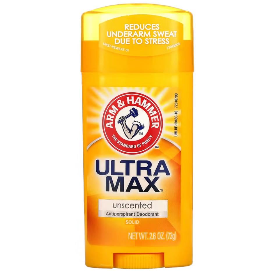 Дезодорант Arm&Hammer UltraMax Solid Antiperspirant Deodorant Unscented 73 г