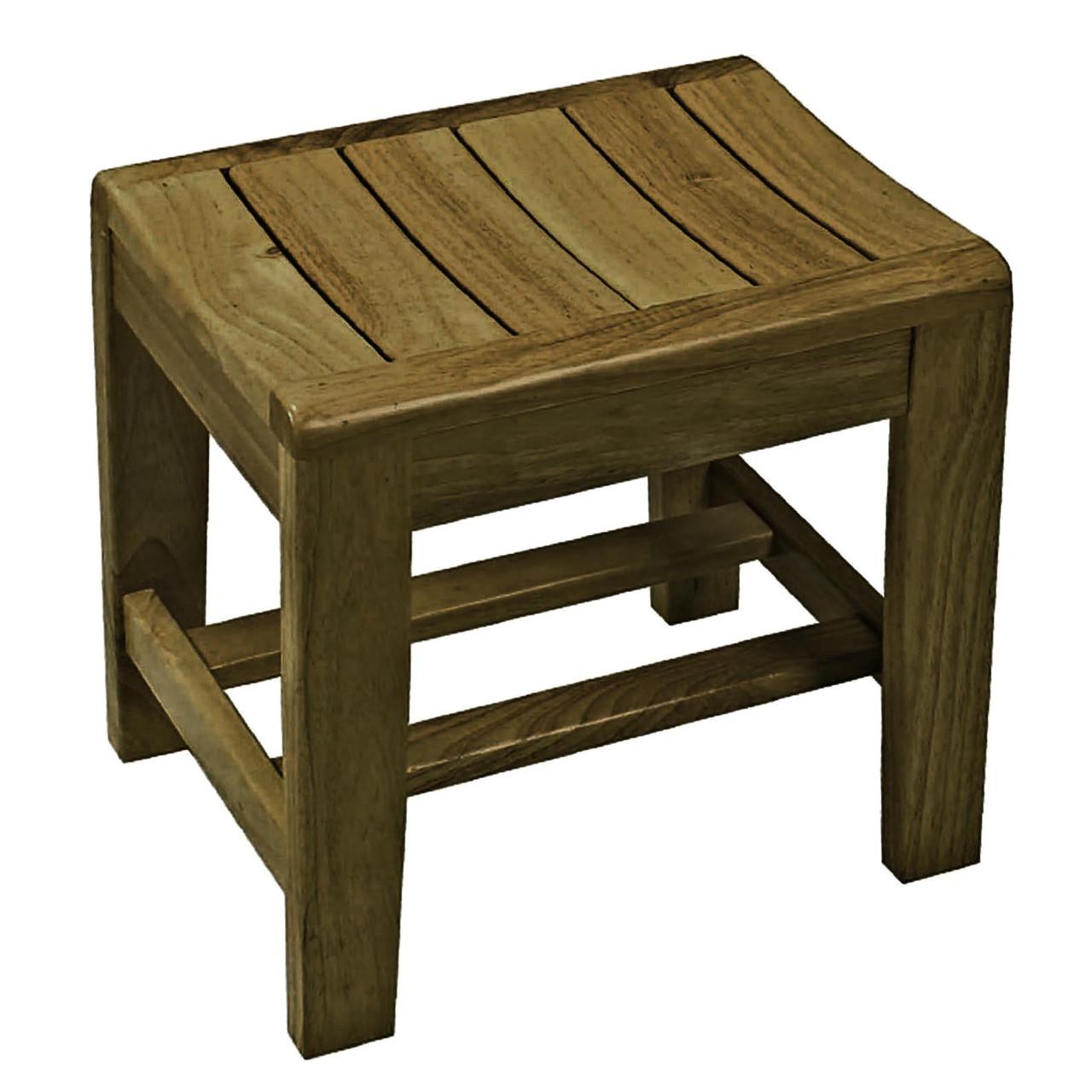 Стілець для ванної з дерева Ратанда Рустикал (ТВН-000934)