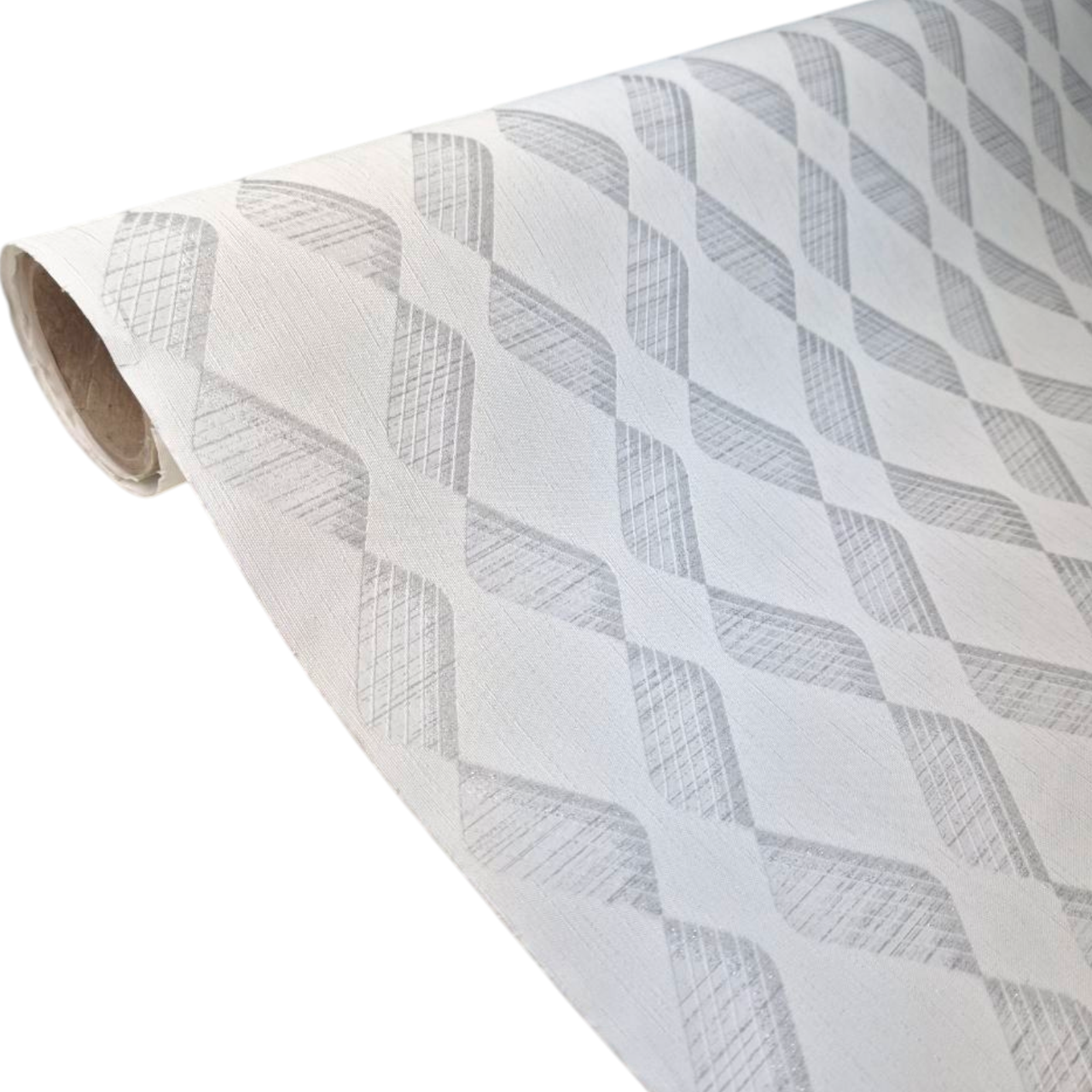 Обои виниловые Marburg 10,05x1,06 м Белый с серебром (33601) Обои виниловые Marburg 10,05x1,06 м Белый с серебром (33601)