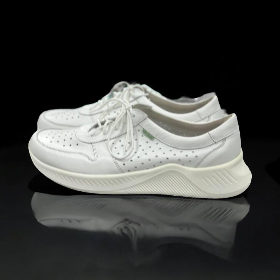 Кроссовки/мокасины ортопедические мужские Valgus кожаные р. 43 Белый (297.6.) - фото 5 Кроссовки/мокасины ортопедические мужские Valgus кожаные р. 43 Белый (297.6.) - фото 5