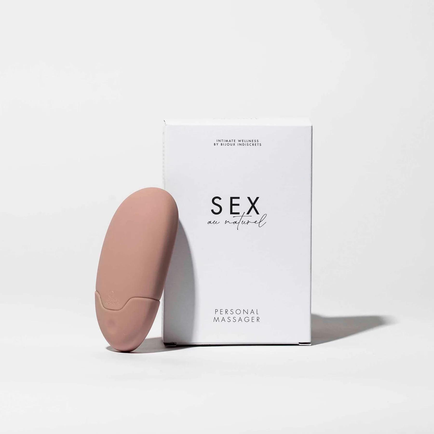 Вибромассажер для клитора и всего тела Bijoux Indiscrets Sex au Naturel PERSONAL MASSAGER, розовый