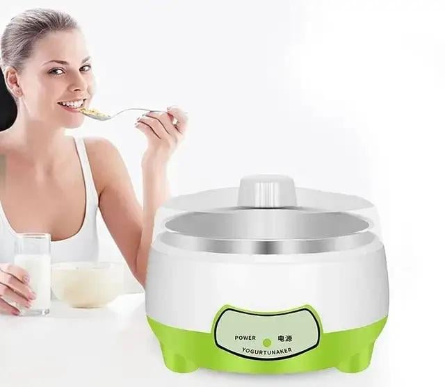 Автоматическая йогуртница Yogurt Machine 15 Вт 1000 мл Белый (17582) - фото 2