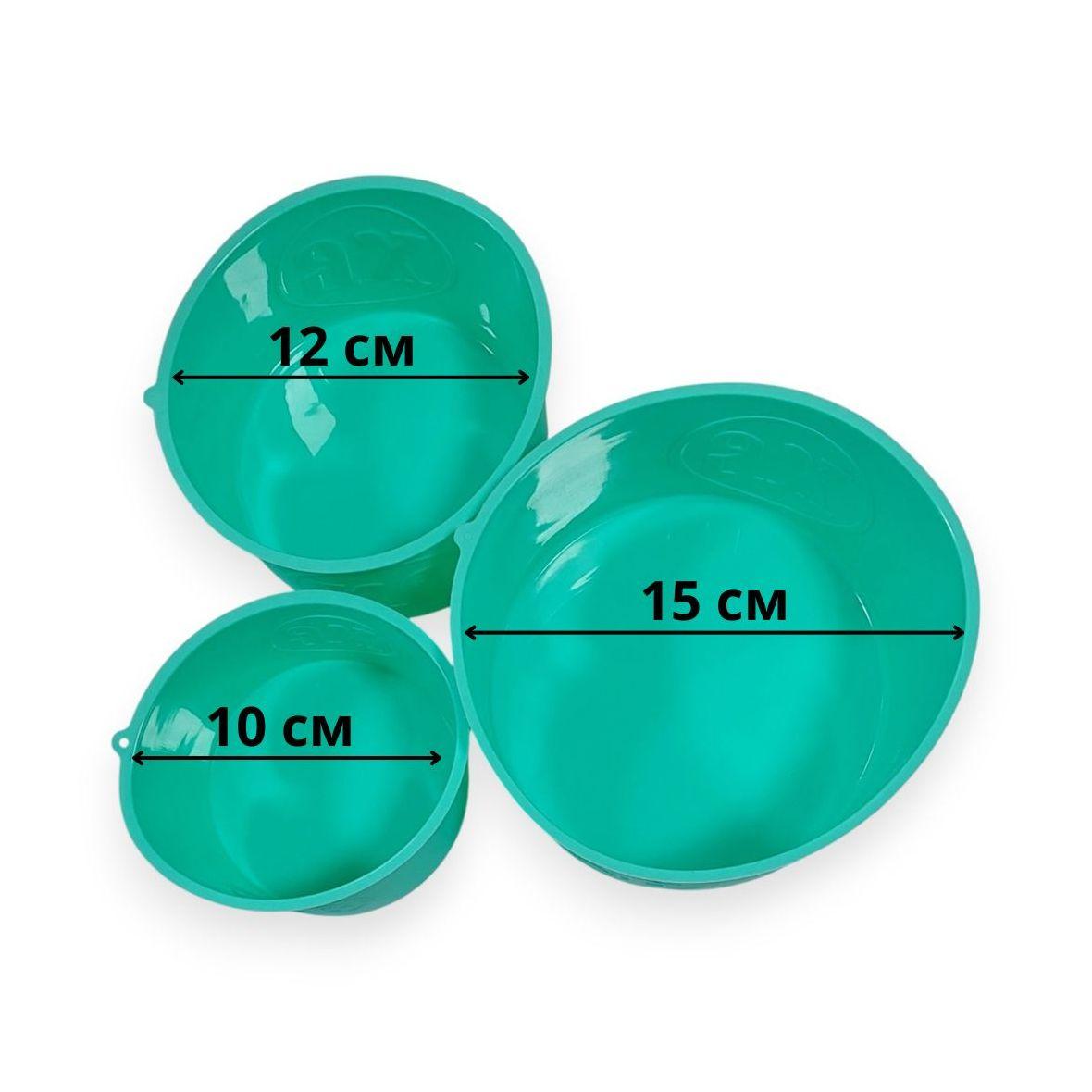 Набор форм для ремней MagicKitchen силиконовые 3 шт. Мятный (203763-мят) - фото 2