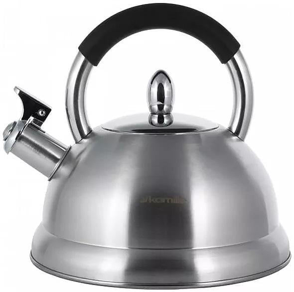 Чайник Kamille Whistling Kettle из нержавеющей стали со свистком 2,7 л