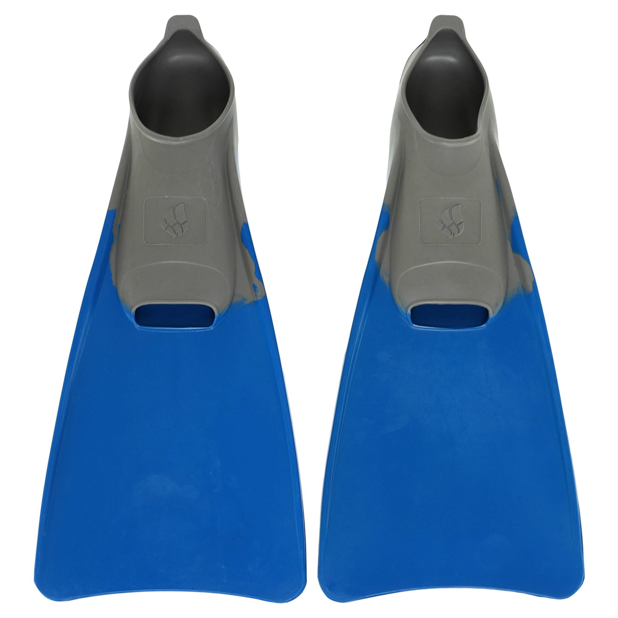 Ласты с закрытой пяткой MadWave M074605704W р. 44-45 Синий (25234070)