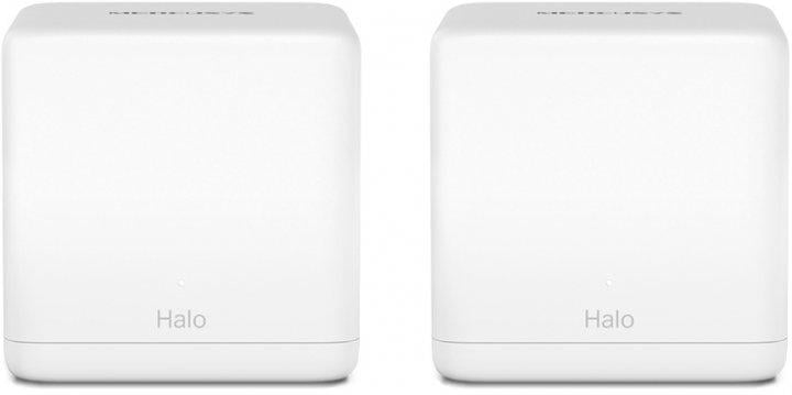 Беспроводная система Mercusys Halo H30G 2-pack Wi-Fi 802.11ac до 1267 Mb/s 2x1000 Mb/s White