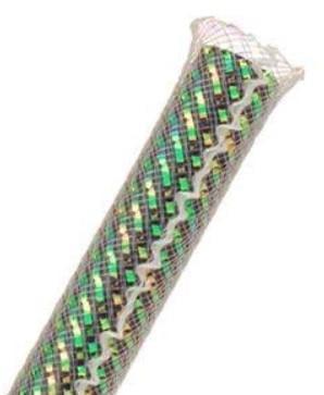 Оплетка кабельная эластичная Mylar PET Techflex MYE0. 38PC d 6,3 мм 1 м Прозрачная (000026614)