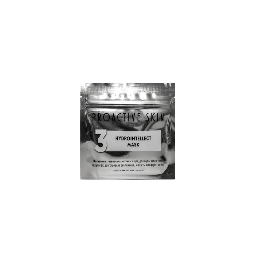 Маска тканинна інтелектуальна зволожуюча Proactive Skin HydroIntellect Mask 30 мл