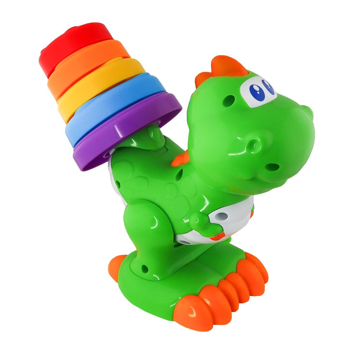 Іграшка двомовна що розвиває Kiddi Smart Динозаврик Барвограй (4279T-KS-ks) - фото 9
