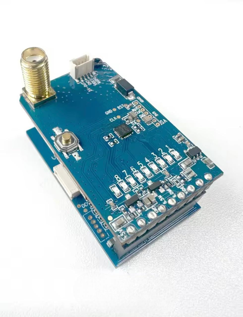 Відеоприймач VRX 2.2G 8Ch FlyTo 2G2 + диполь антена для FPV дронів (00-00027516)