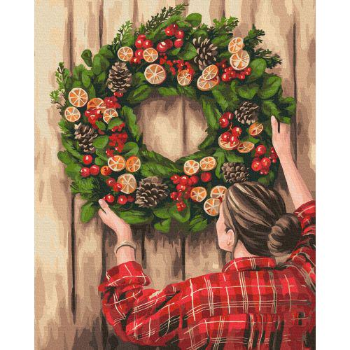 Картина по номерам Праздничный декор 40х50 см (195520) Картина по номерам Праздничный декор 40х50 см (195520)