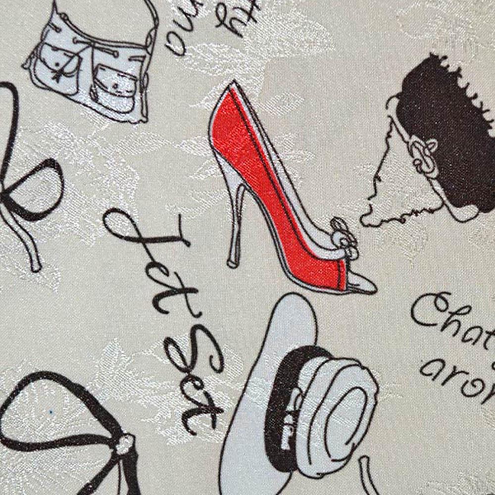 Ткань жаккард ширина 145 см Бежевый (11811.012) - фото 1 Ткань жаккард ширина 145 см Бежевый (11811.012) - фото 1