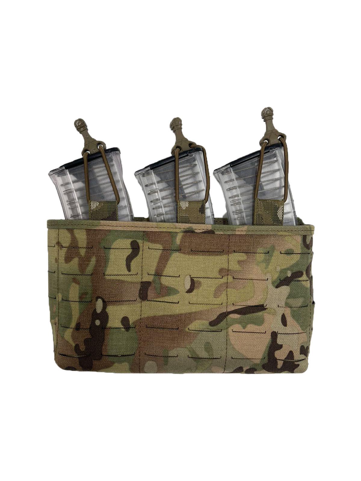 Подсумок административный uaBronik к плитоноске под 3 магазина Мультикам (3577450)