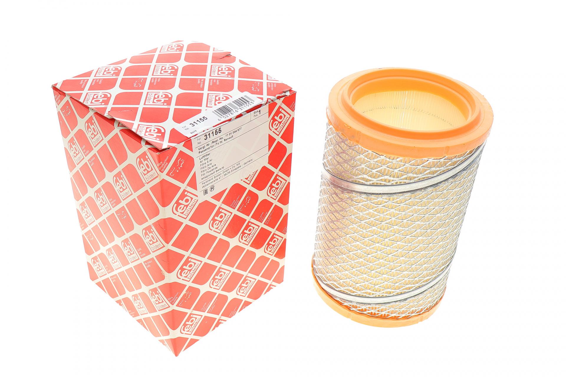 Фильтр воздушный FEBI BILSTEIN для Renault Laguna 1,9dCi 97-01- (31155)