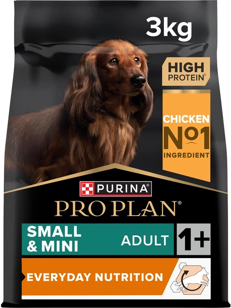 Корм сухий для собак дрібних порід Pro Plan Small & Mini з куркою 3 кг (14920) Корм сухий для собак дрібних порід Pro Plan Small & Mini з куркою 3 кг (14920)